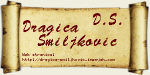 Dragica Smiljković vizit kartica